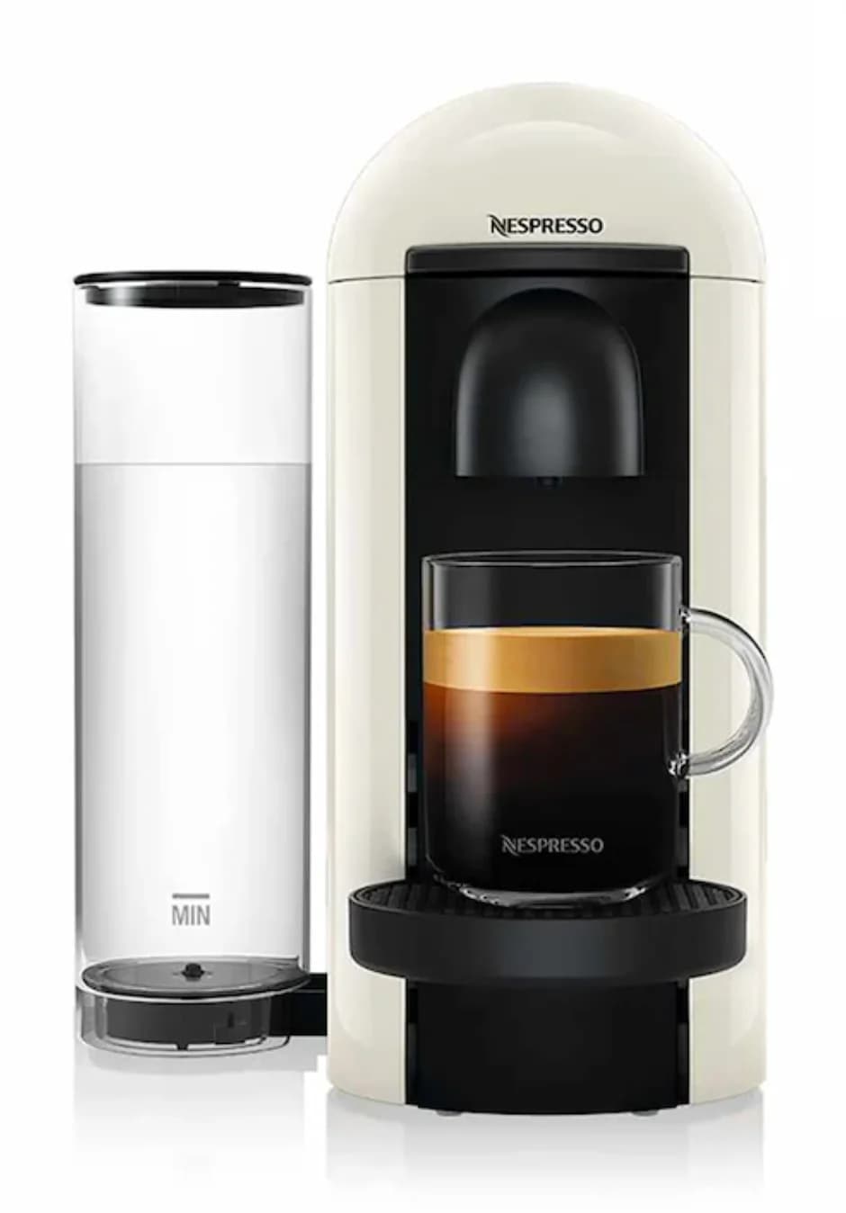 Before: Original coffee machine product photo