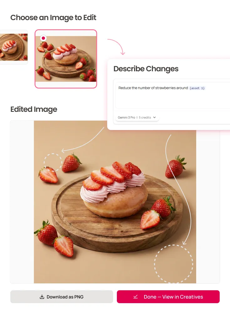AI Editor Interface
